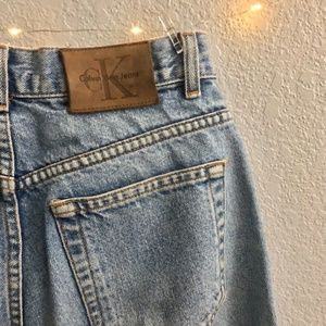 Vintage High-Waisted CALVIN KLEIN Denim (80s-90s)